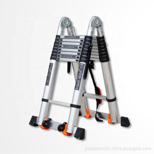 EN131 Standard Multifunctional Double Telescopic Step Ladder